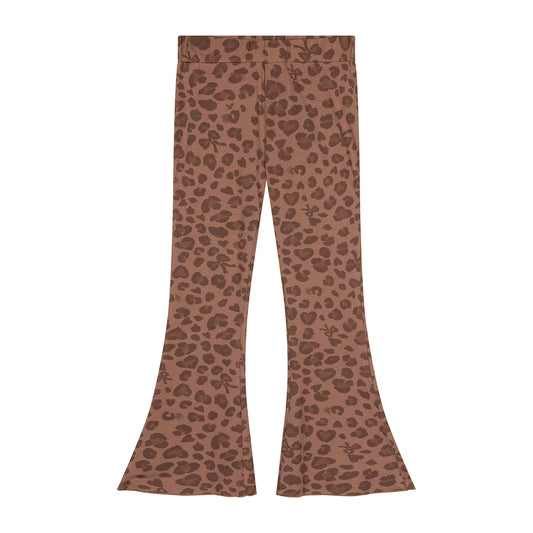 Laurenthy Fay Flared legging Cupcake AOP